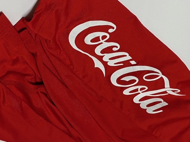 福助 Coca-Cola コカ・コーラ ロング ボクサーブリーフ Lサイズ 84-94㎝ レッド 展示未使用品_画像4