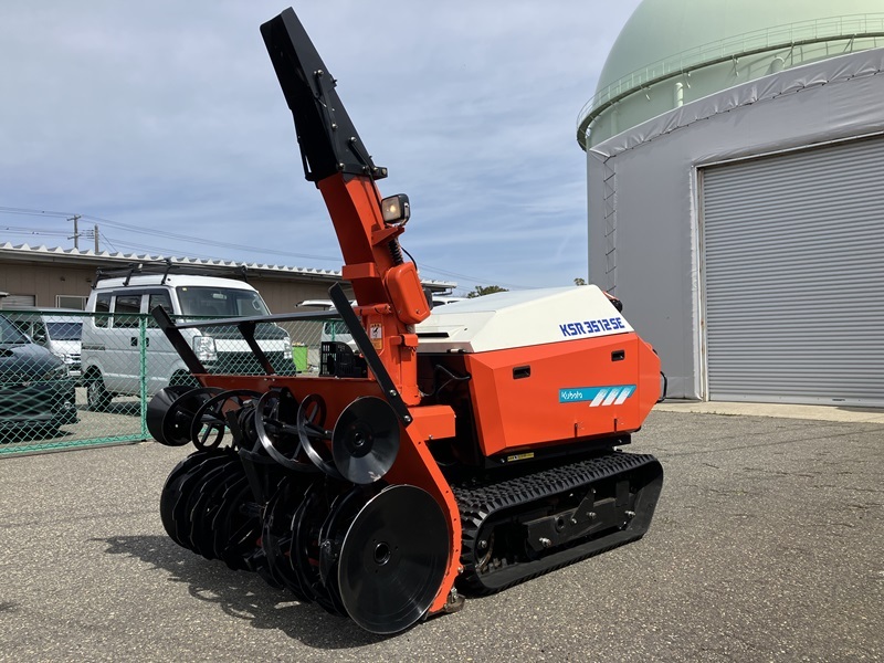 クボタ KUBOTA 除雪機 KSR3512SE ディーゼルエンジン 実働品 直接引取り限定の画像1