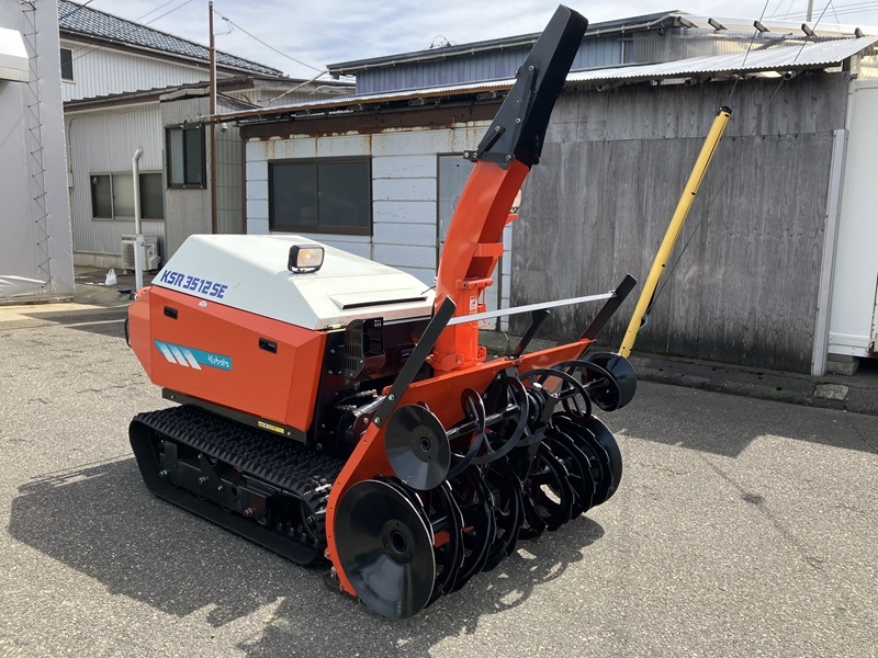 クボタ　KUBOTA　除雪機　KSR3512SE　ディーゼルエンジン　実働品　直接引取り限定_画像2