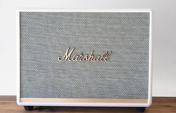 Marshall マーシャル ◆ Woburn Ⅱ ワイヤレススピーカー Bluetooth 簡単ペアリング CREAM *ダイナミック重低音 稼働品 ◆ZZ5_画像3