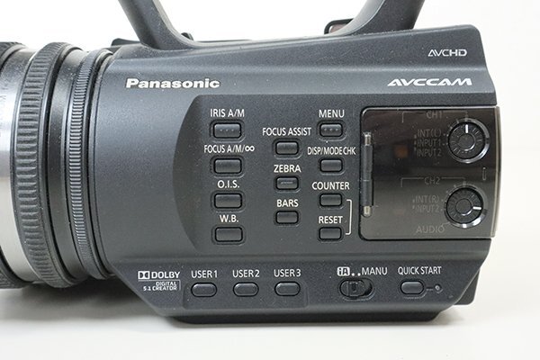 1円～ ★ Panasonic パナソニック ◆ 業務用 ビデオカメラ AVCHD メモリーカード カメラレコーダー (AG-AC90) AVCCAM ◆K_画像6