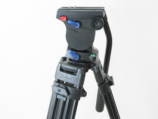 DAIWA Daiwa * tripod DST-73 video camera for ( maximum approximately 158cm 3 step proper load 4kg ) business use professional storage case attaching *4/KK