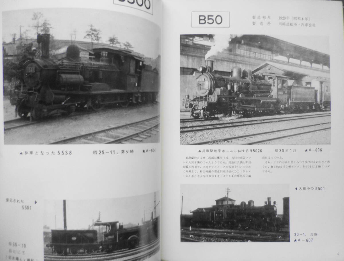 レールフォト/RAIL PHOTO　昭和45年No.6　東京近辺の蒸機の現状と今後　鉄道写真集出版会　y_画像5