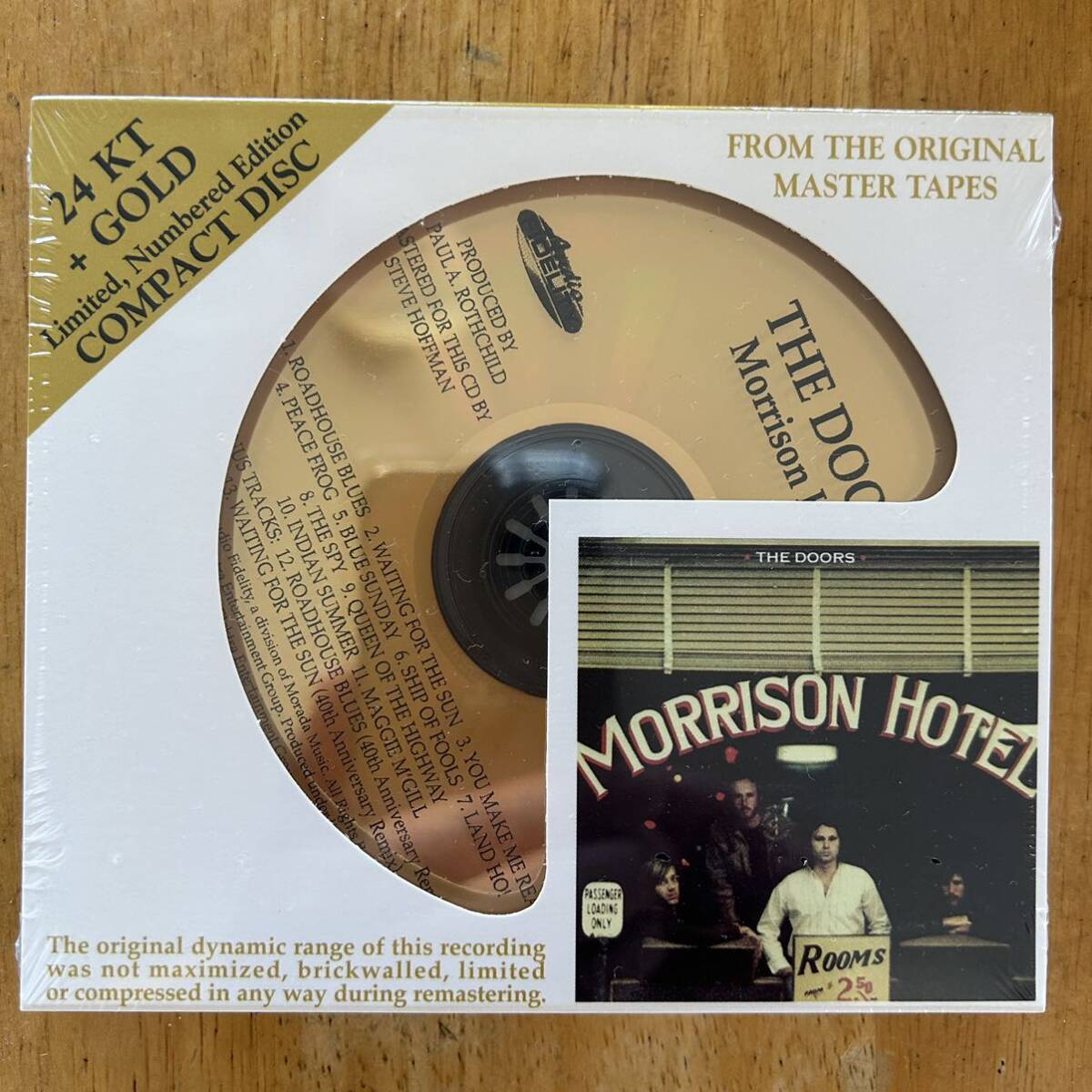 THE DOORS / Morrison Hotel 24kt Gold CD 未開封盤_画像1