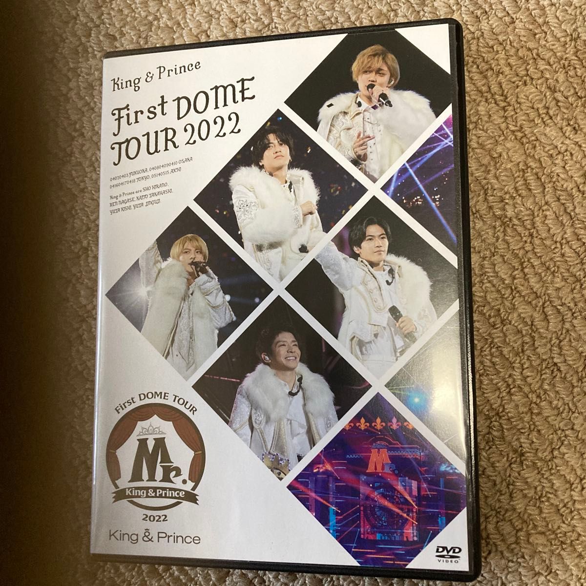通常盤DVD King & Prince 3DVD/King & Prince First DOME TOUR 2022 〜Mr.