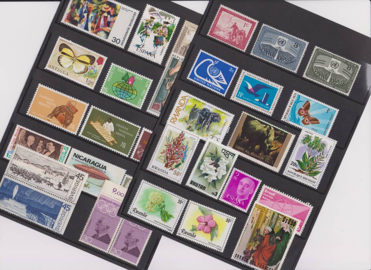世界の未使用切手 いろいろ６０種以上の画像1