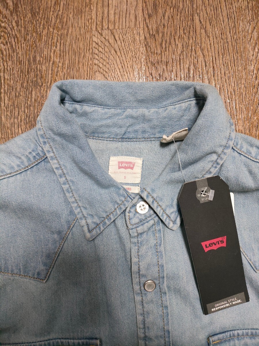 【新品未使用】LEVI'S リーバイス ウエスタンシャツ.. デニムシャツ