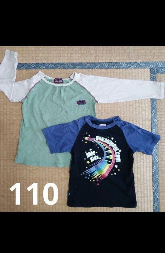 Tシャツ　110 　男の子　半袖　長袖　ロンＴ