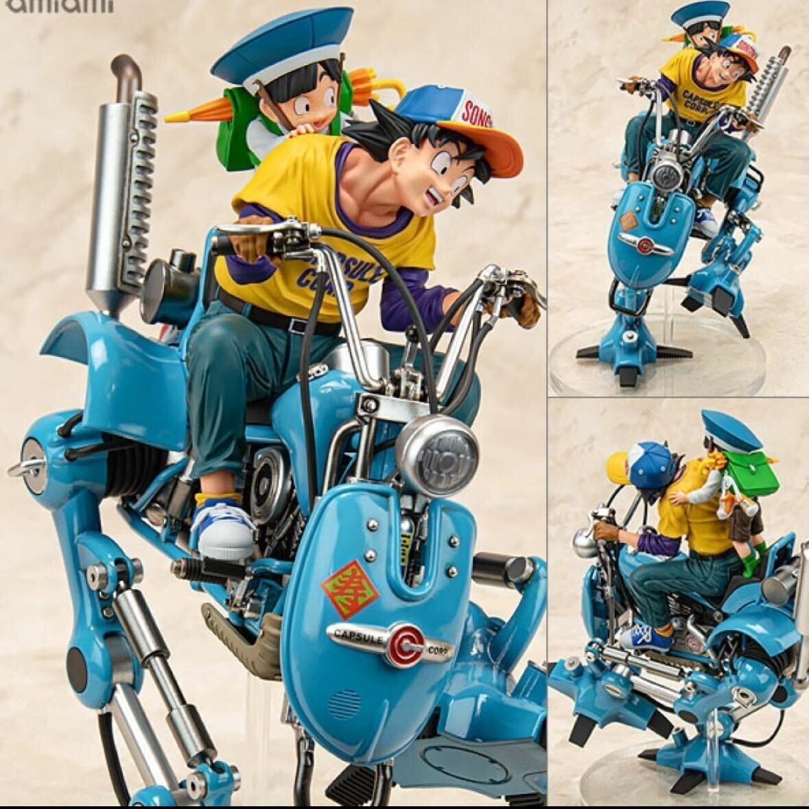 [ new goods unopened ] desk top real mccoy EX Dragon Ball Z Monkey King &..& two pair walk robot mega house.