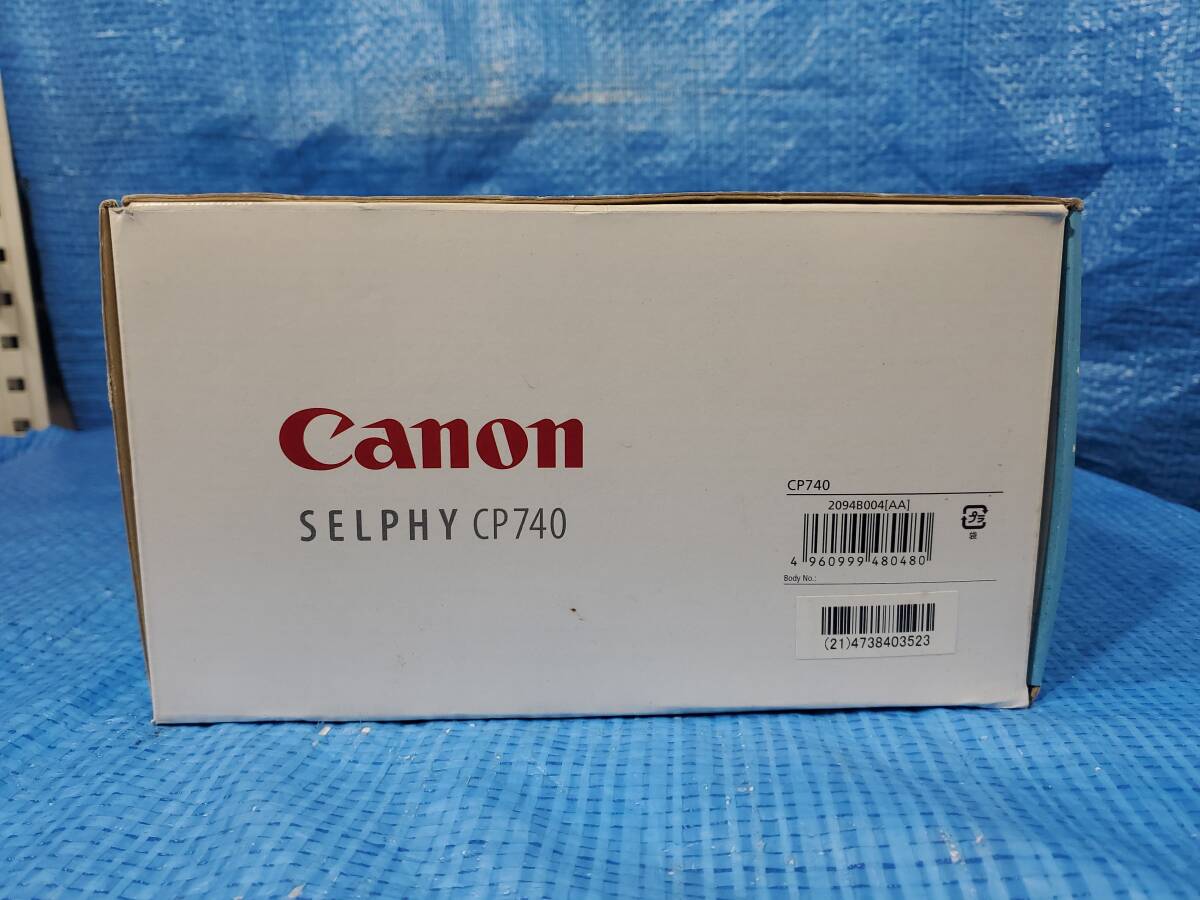 ★500円即決! updc Canon キャノン SELPHY CP740 コンパクトフォトプリンター セルフィー プリンタ_画像7