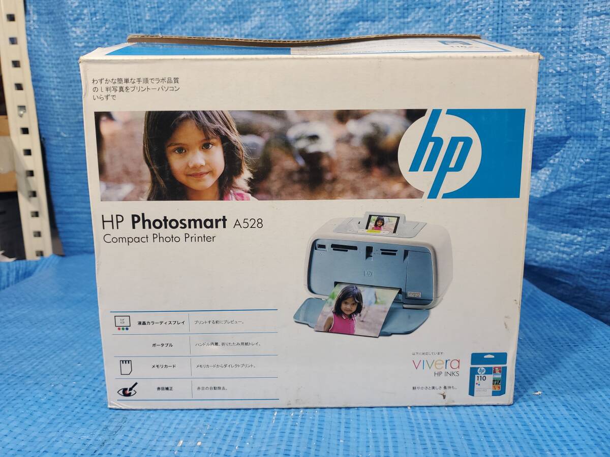 ★1500円即決! updc HP Photosmart A528 コンパクトフォトプリンター 未使用保管品_画像1