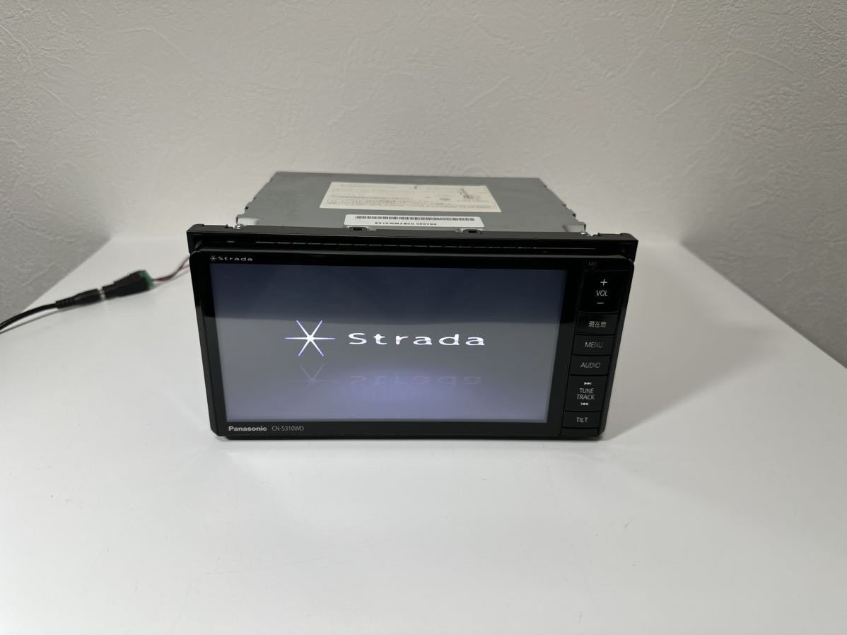 Panasonic ストラーダ パナソニックSDナビ メモリーナビ ワイドCN-S310WD/TV地デジフルセグ/Bluetooth/CD　※動作確認済※_画像3