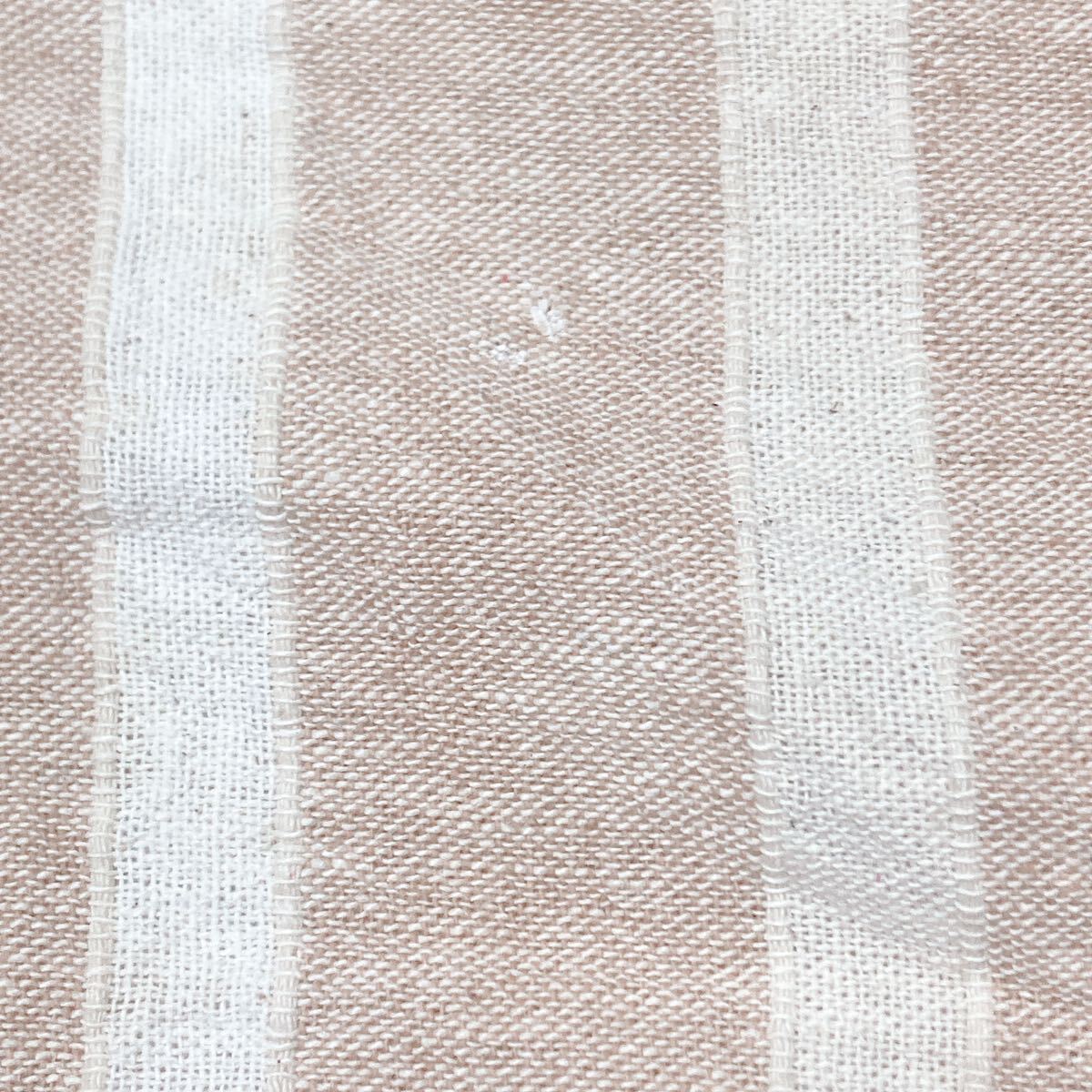  cotton made beige group stripe multi Cross : tablecloth : interior small articles : table linen : postage 210 jpy 