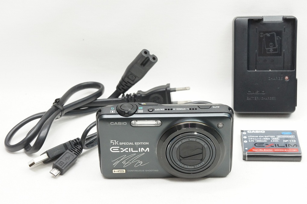 【適格請求書発行】CASIO カシオ EXILIM EX-ZR10 コンパクトデジタルカメラ ブラック【アルプスカメラ】240217p_画像1