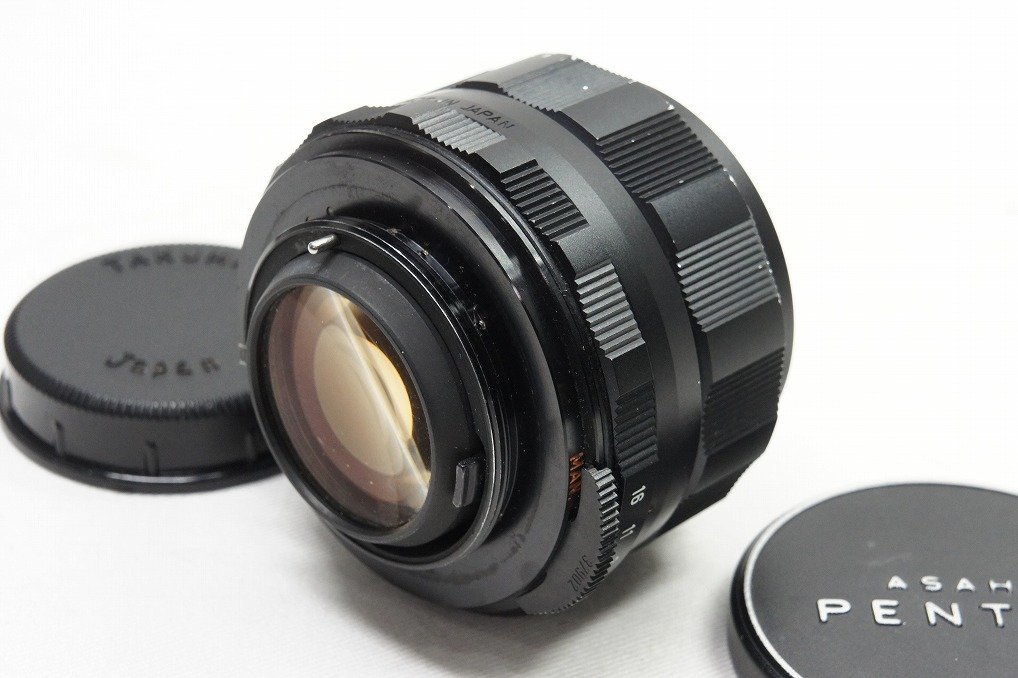 【適格請求書発行】訳あり品 PENTAX ペンタックス SMC TAKUMAR 50mm F1.4 M42マウント 単焦点レンズ MF【アルプスカメラ】240216g_画像3