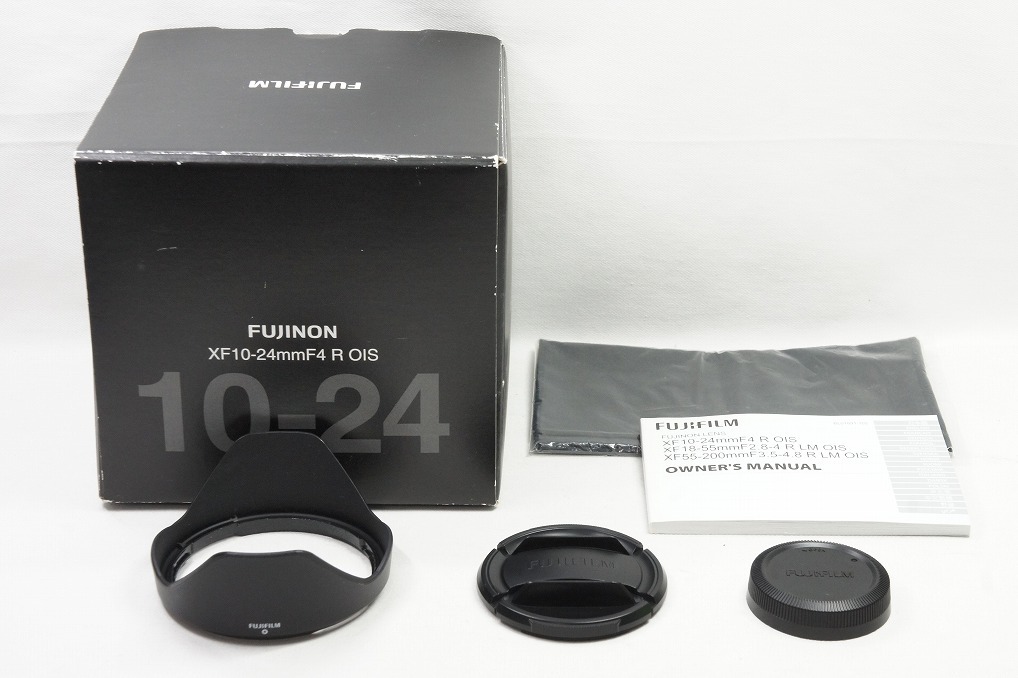 【適格請求書発行】美品 FUJIFILM フジフィルム FUJINON XF 10-24mm F4 R OIS Xマウント ミラーレス 元箱付【アルプスカメラ】240325h_画像7