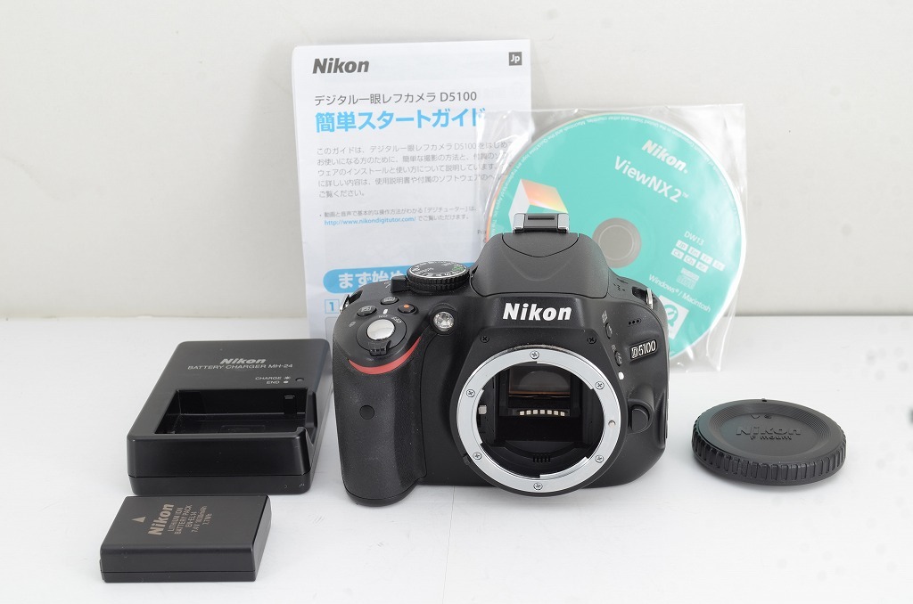【適格請求書発行】良品 Nikon ニコン D5100 ボディ デジタル一眼レフカメラ【アルプスカメラ】240310m_画像1