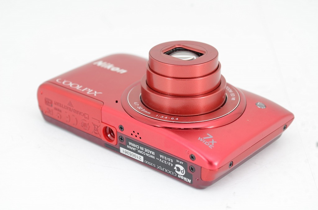 7412円 【適格請求書発行】良品 Nikon ニコン COOLPIX S3500 7412円 【適格請求書発行】良品 Nikon ニコン COOLPIX S3500