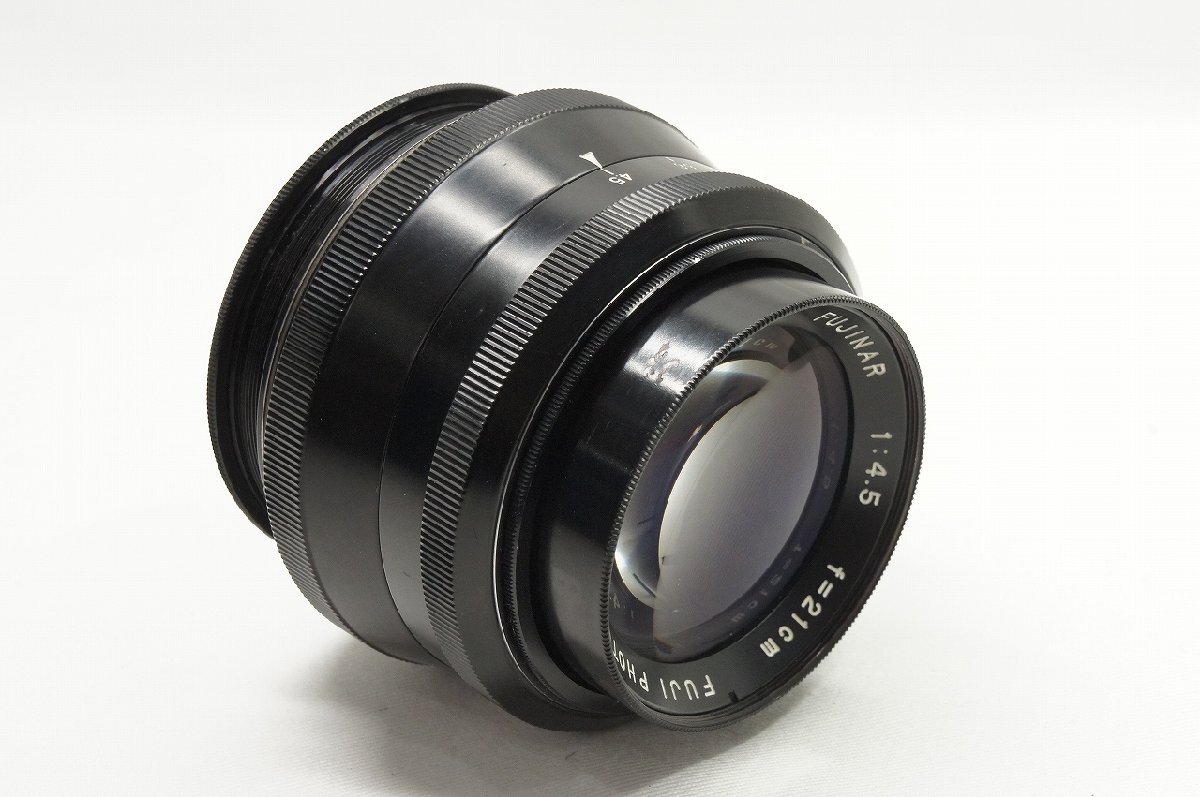 【アルプスカメラ】ジャンク品 FUJIFILM フジフィルム FUJINAR 21cm F4.5 大判レンズ 220612aqの画像6