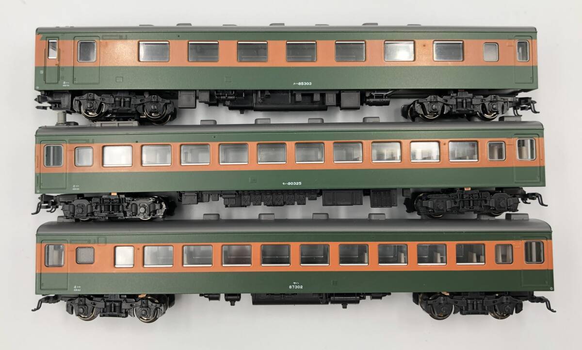 KATO　鉄道模型　6両セット　クハ85303/クハ86314/モハ80325×3/サハ87302　80系?　カトー　LC2159-8_画像4