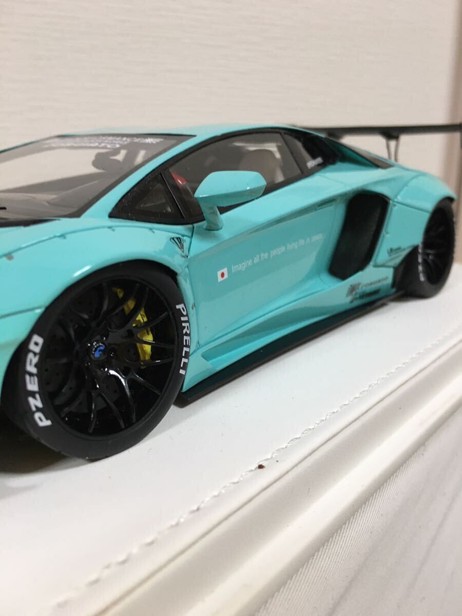 LB-WORKS アヴェンタドール 1/18 リバティウォークの画像3