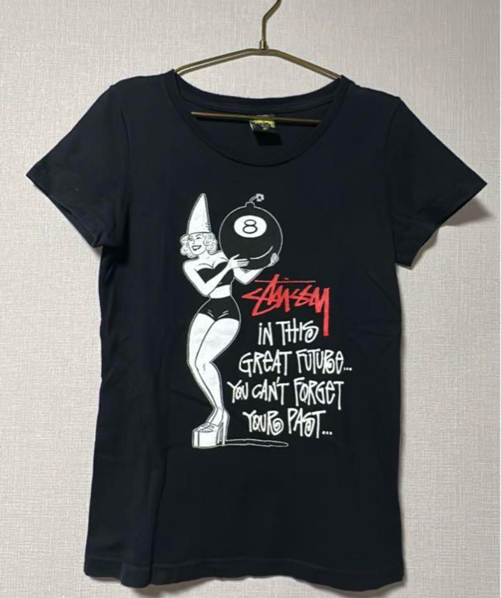 STUSSY × Gilbert Hernandez 8ボール グラフィック Tシャツ