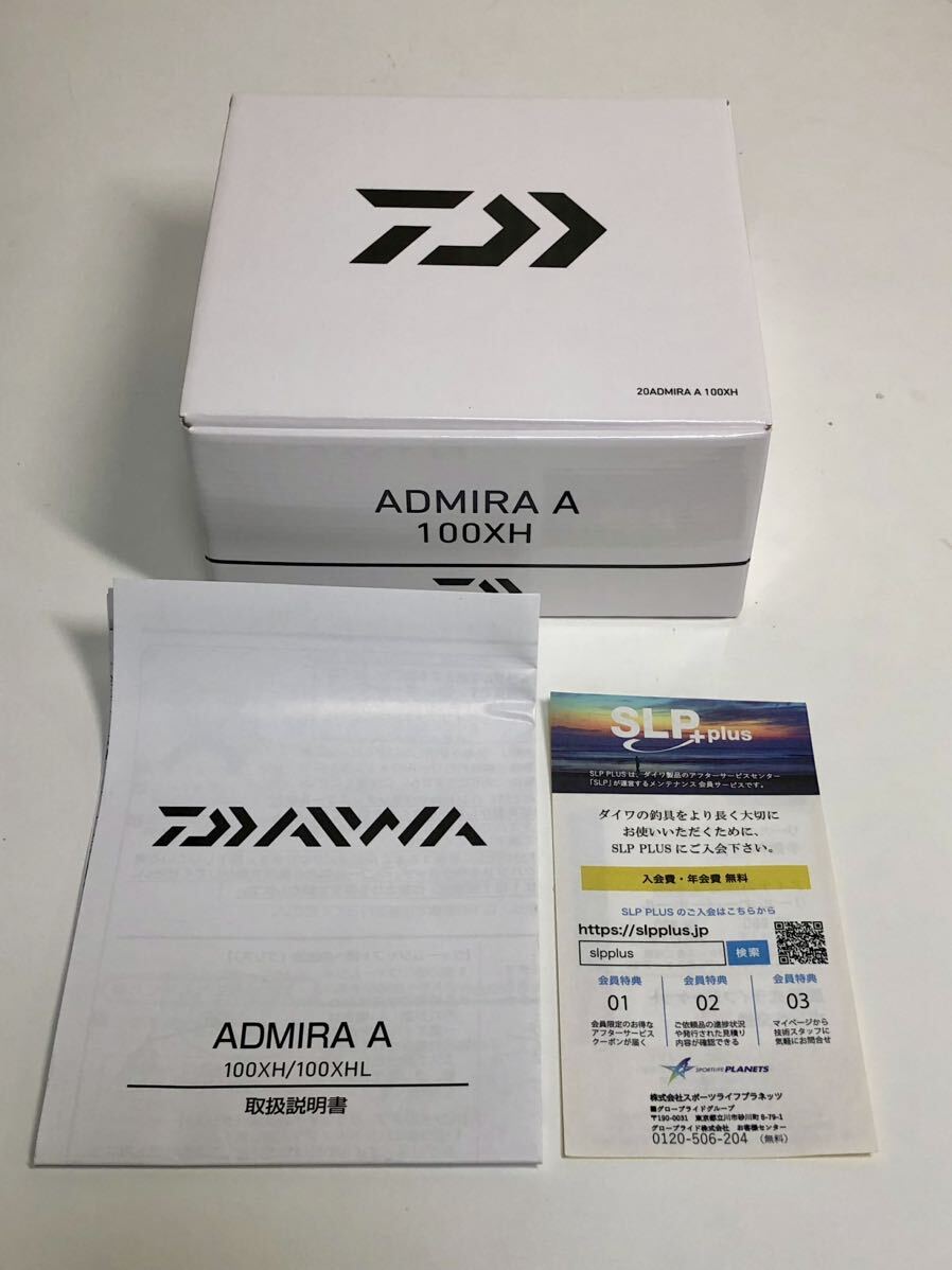 【良品】ダイワ 20 アドミラA 100XH 右ハンドル DAIWA ADMIRAカワハギ マルイカ_画像10