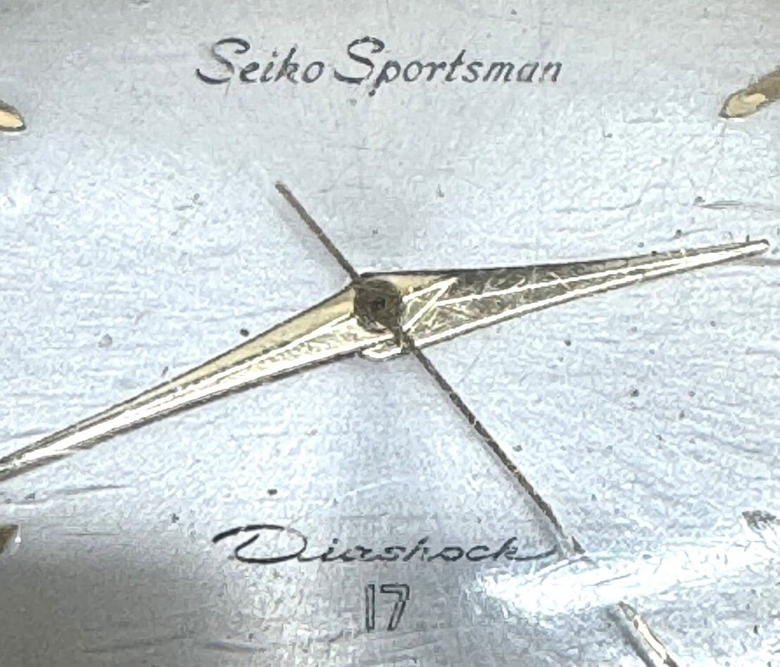 SEIKO 腕時計 Sportsman Diashock 17 / Champion Calendar 860 2点まとめ 手巻き 動作未確認ジャンク扱い_画像2