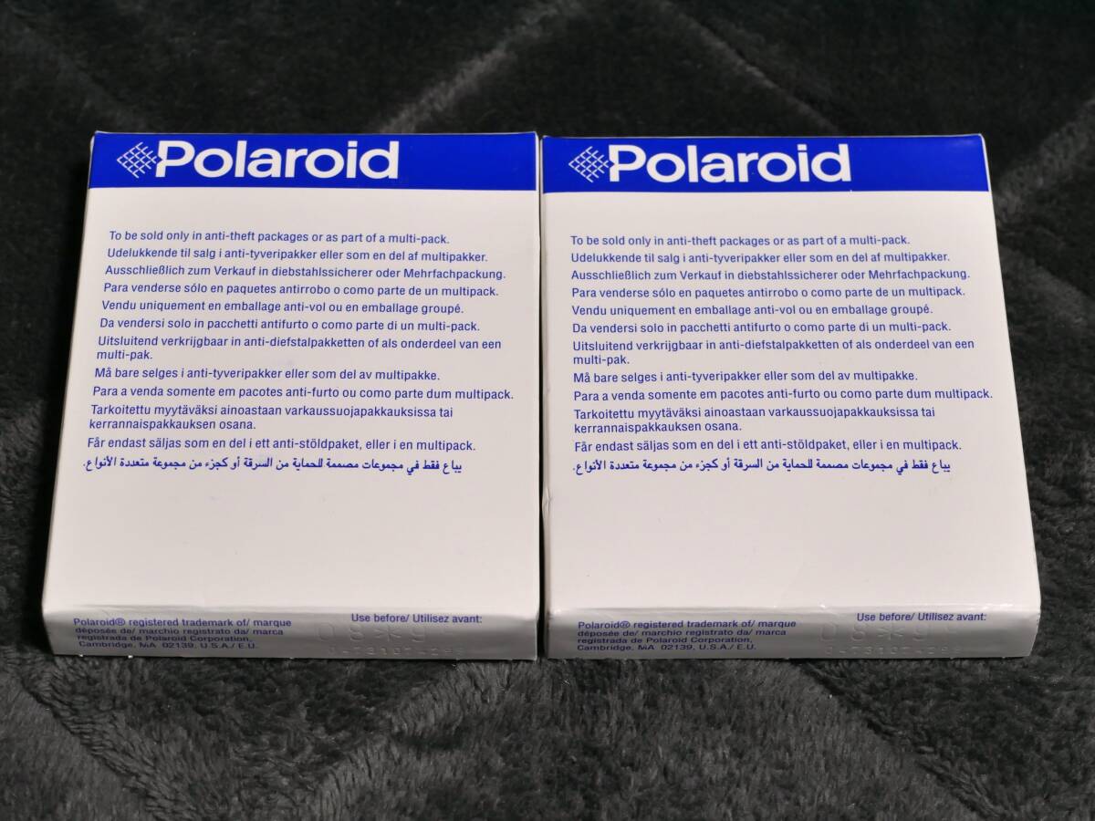 Polaloid Type600用フィルム 未開封品2個セット 超期限切れジャンク品_画像1