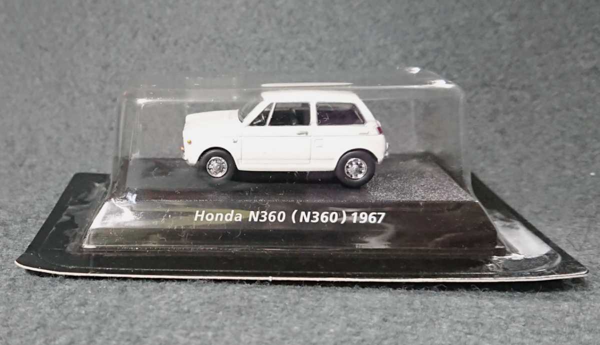 1/64 ホンダ N360 1967 ホワイト 絶版名車コレクション6 コナミ_画像2