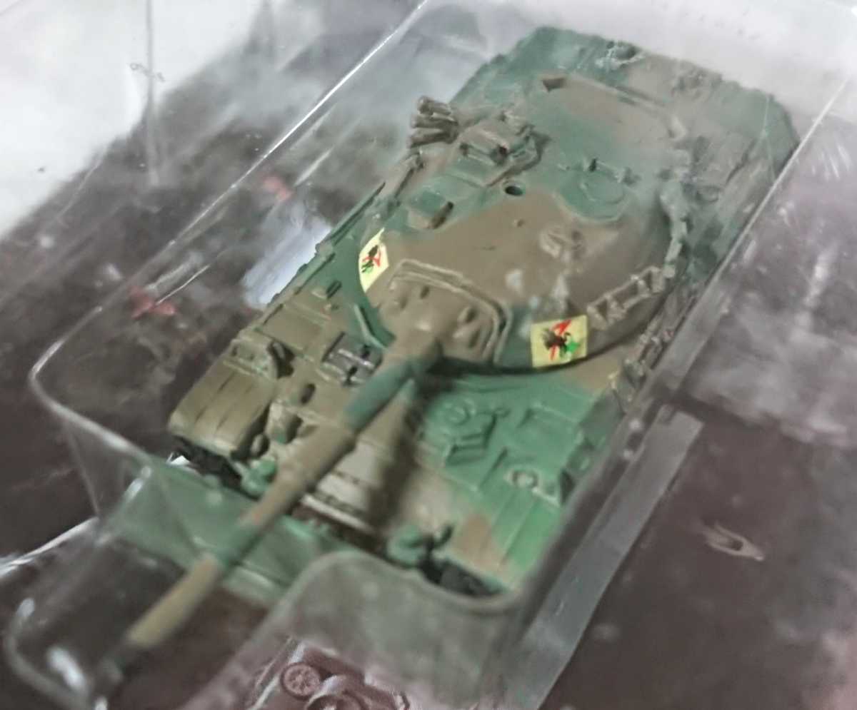 WTM 大戦略edition 1/144 陸上自衛隊 74式戦車 2色迷彩 ドーザー付_画像3