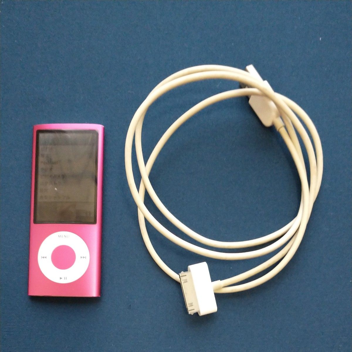 iPod nano ピンク ケーブル付属