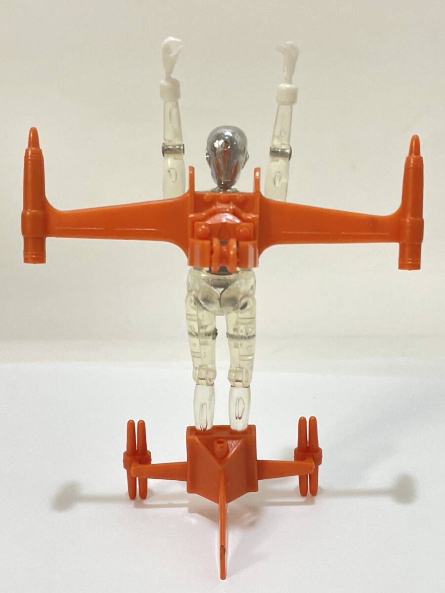 ミクロマン クリアーミクロマン スカイランブラー セット Vintage MICROMAN SKY RAMBLER TAKARA 当時物_画像8