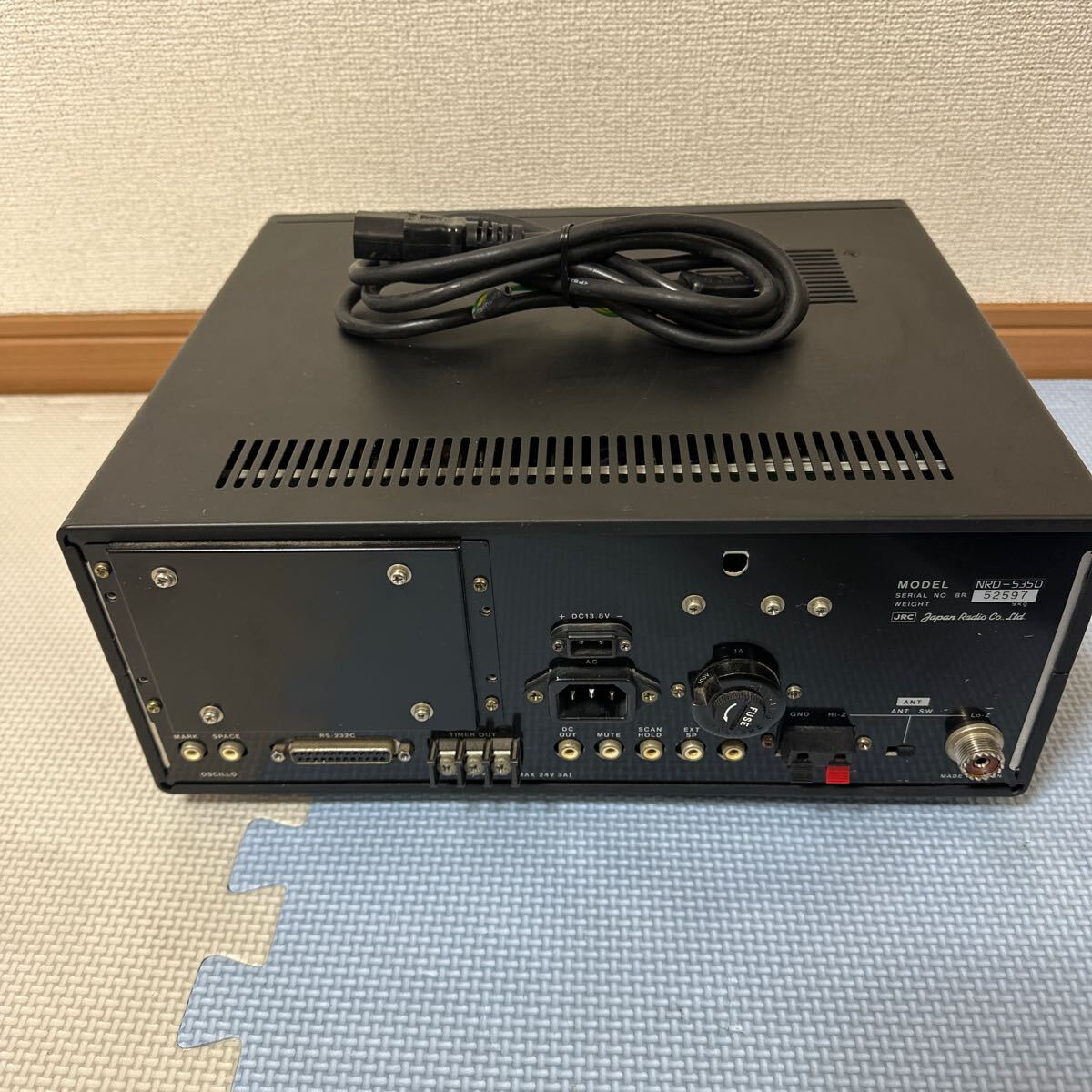 日本無線 JRC NRD-535D HF RECEIVER 現状品　_画像7