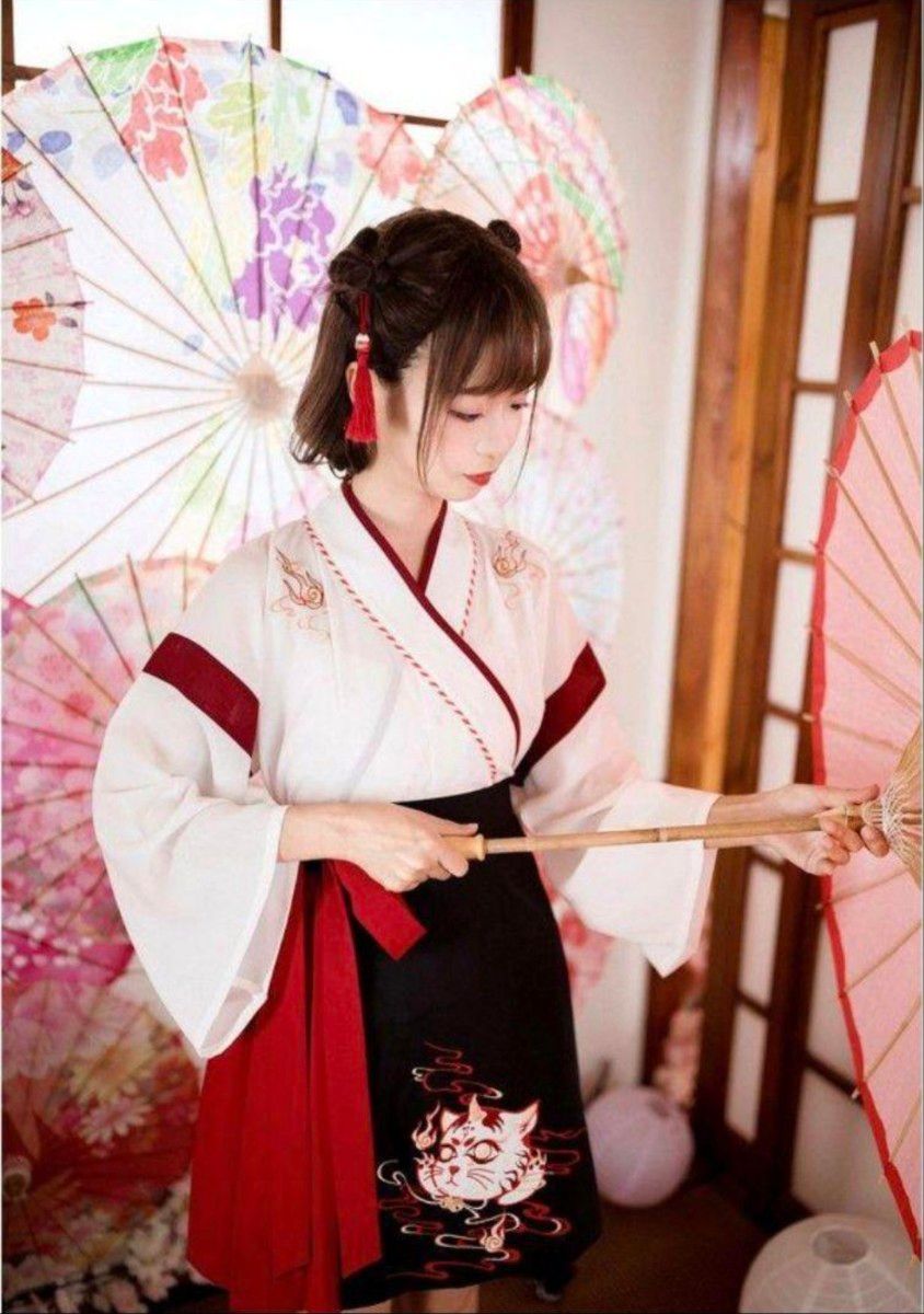 巫女 本格 コスプレ 神社 和服 和風 大和撫子 日本美女 女の子 神子 衣装M 美女