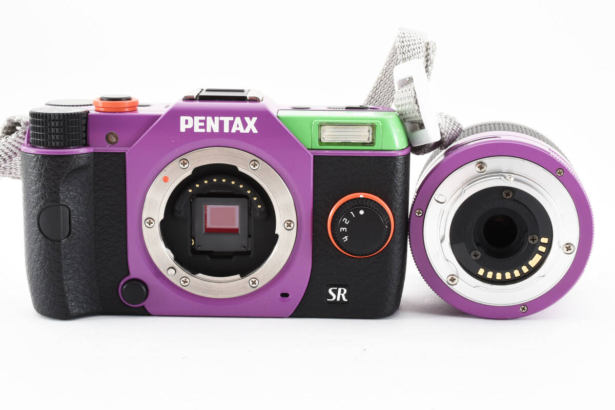 ☆実用美品☆PENTAX Q10 エヴァンゲリオン ズームレンズセット デジカメ　初号機　ミラーレス一眼　プロテクター　説明書 ケース付き#360_画像10