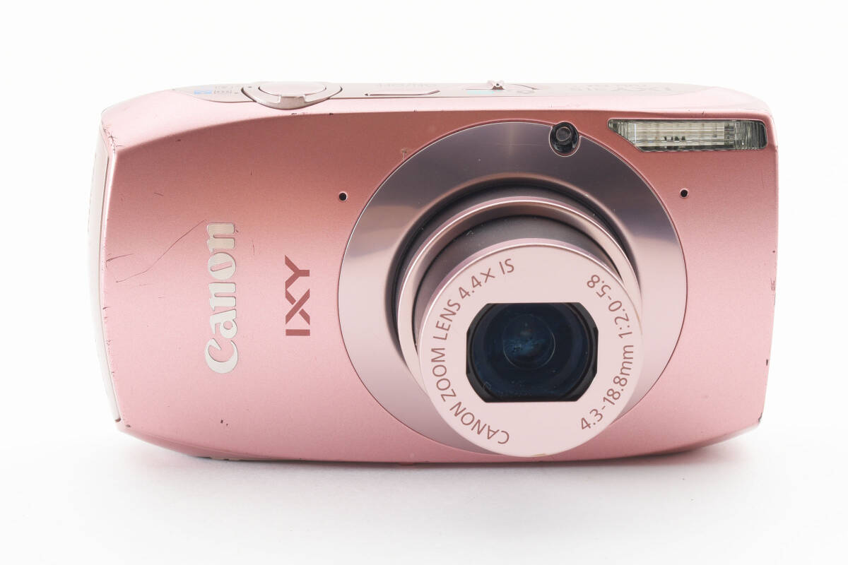 ★実用品★Canon キャノン キヤノン IXY 31S ピンク デジタルカメラ バッテリー 充電器 #e0423_画像3