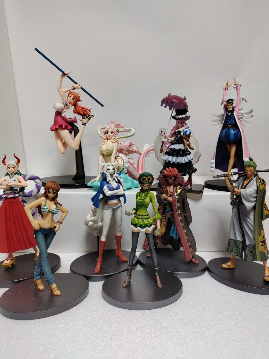 ワンピースフィギュア ONE PIECE プライズ 大量セット フィギュア セット ナミ DXF GRANDLINE MEＮ ヤマト フィギュアーツZERO ペローナ_画像1