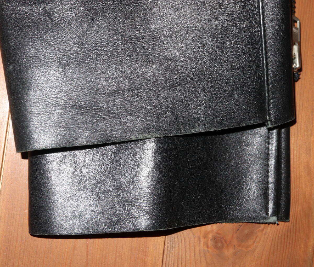 KADOYA Kadoya K*S LEATHER leather chaps size 21 | leather ntsu Biker pants 