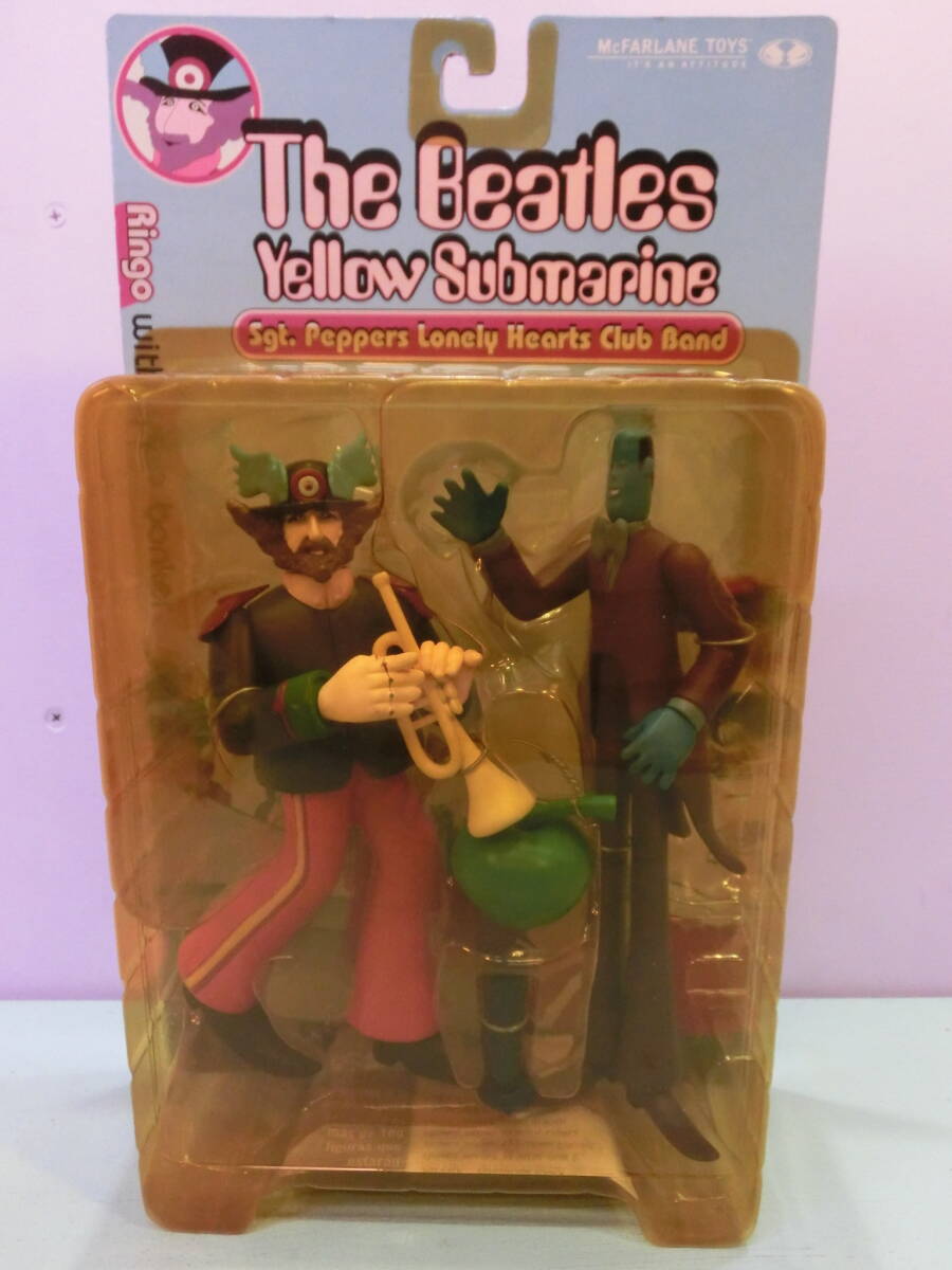 THE BEATLES ザ・ビートルズ◆リンゴ・スター フィギュア人形 イエローサブマリン Beatles Yellow Submarine figure マクファーレントイズ