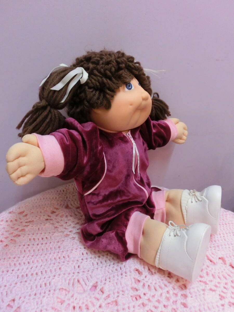 キャベッジパッチキッズ◆1982年 ビンテージ 女の子 ぬいぐるみ人形 42cm 80s◆Cabbage Patch Kids Vintage キャベツ人形 昭和レトロの画像5