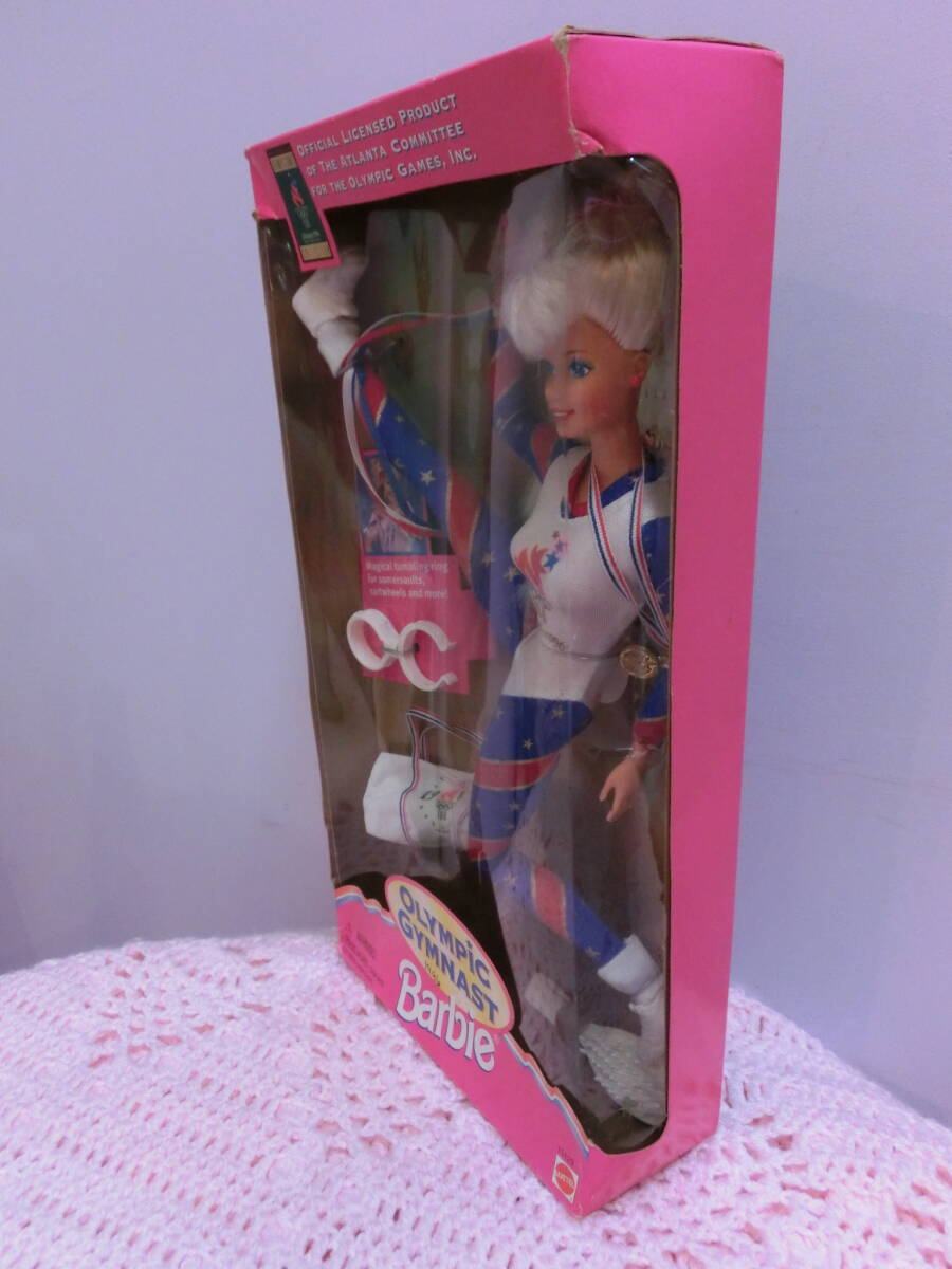 バービー 1995年 アトランタ オリンピック 体操選手 新体操 人形 OLYMPIC GYMNAST マテル 90s ビンテージ ◆Barbie MATTEL Vintage Doll_画像4