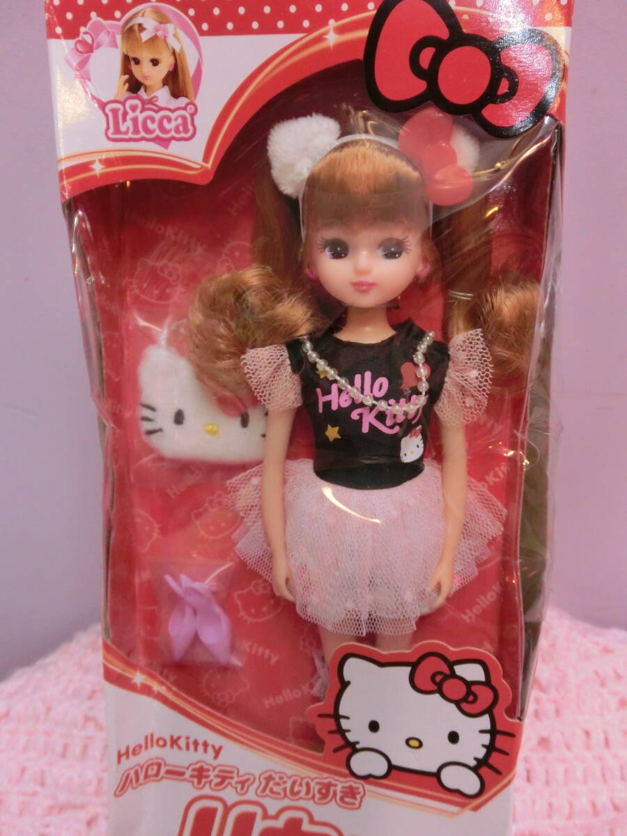 リカちゃん 人形 ハローキティ だいすき 未開封 サンリオ キティちゃん Hello kitty SANRIO LICCA DOLL タカラトミー 未使用_画像1