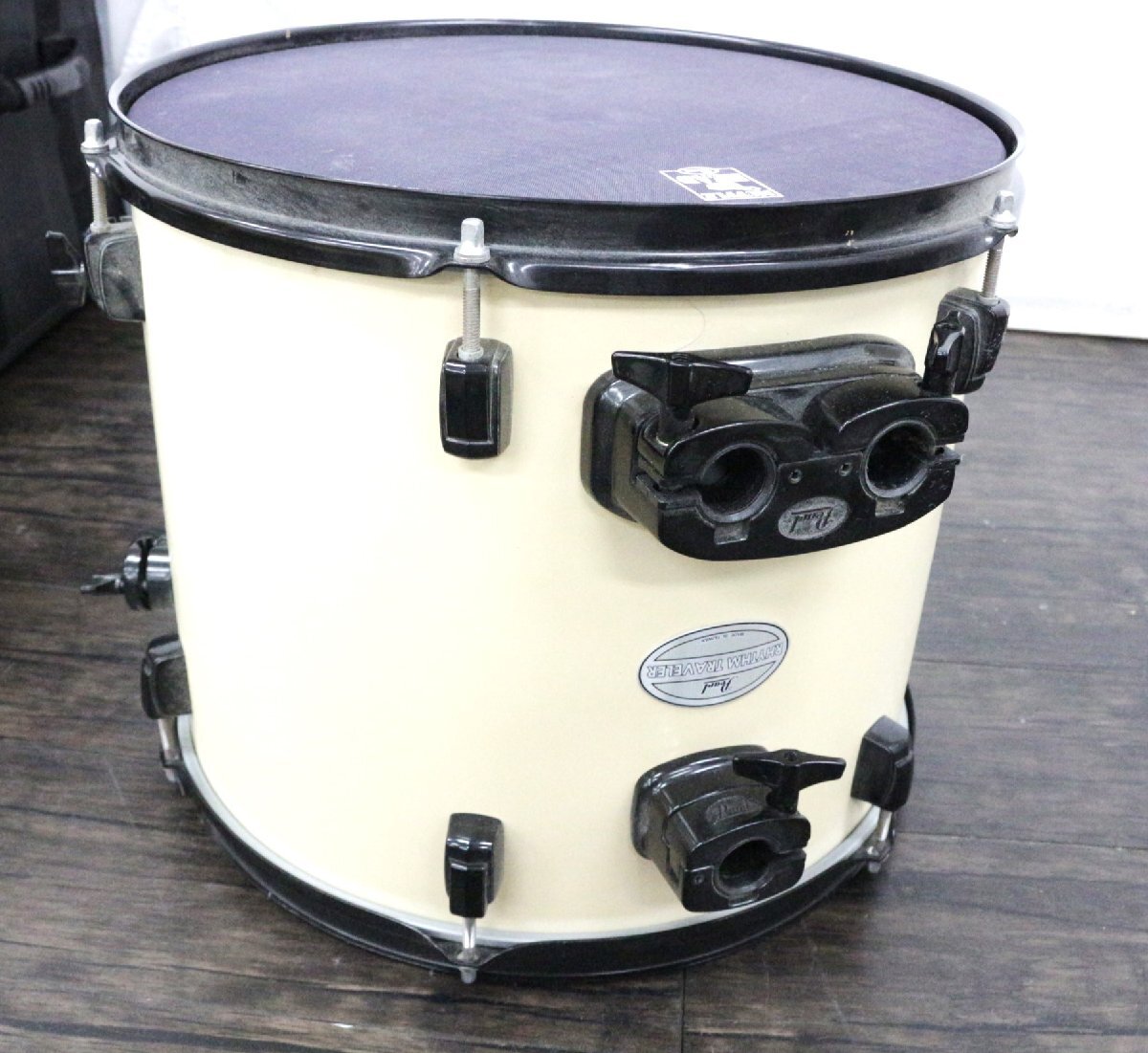 【行董】GA579ABH57 3個口発送 Pearl パール ドラムセット CX200 ProTone RHYTHM TRAVELER 台湾製 現状品 打楽器 音楽の画像4
