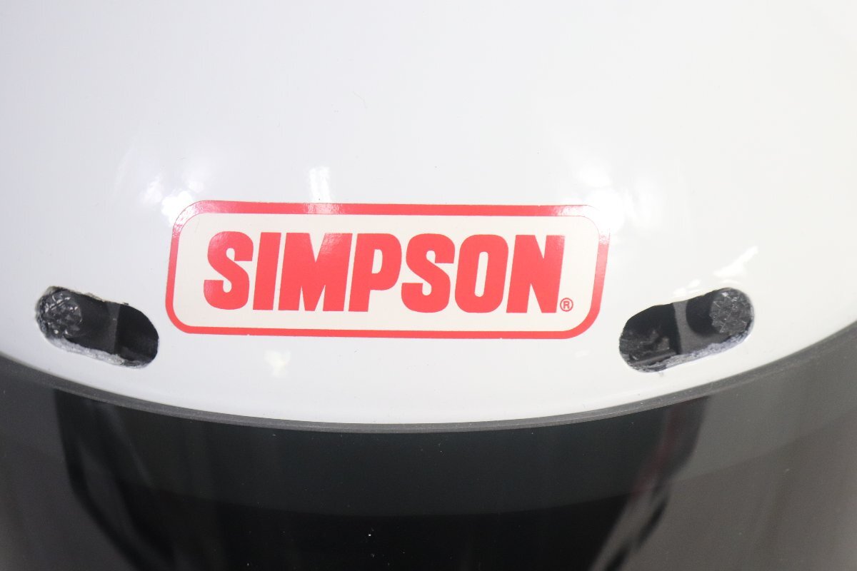 【ト足】CCZ01CTT1I SINPSON シンプソン バイク ヘルメット フルフェイス SUPER BANDIT スーパーバンディット オンロード 二輪