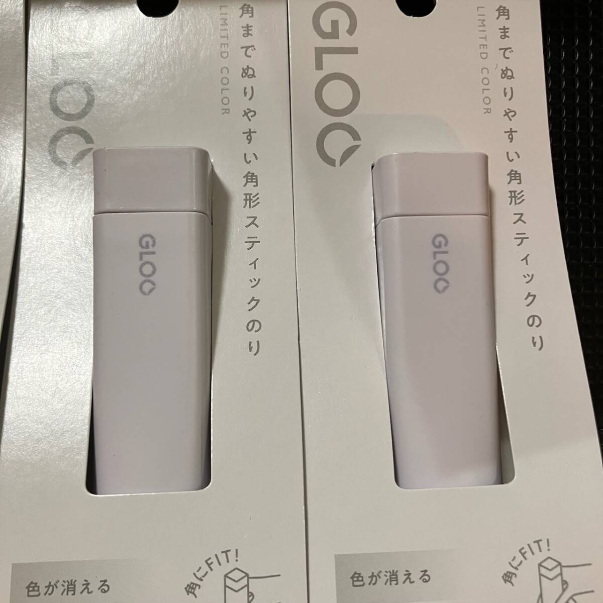 まとめて24個 ◆コクヨ◆ GLOO グルー スティック のり 色が消える 限定カラー 文房具 パウダーミント ピスタチオ ライラック ベビーピンクの画像6