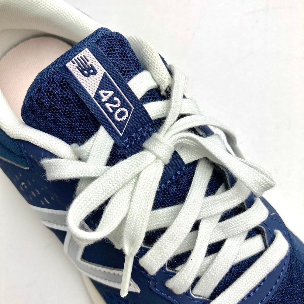 rm) NEW BALANCE New balance navy series low cut sneakers WE420NG2 size 24cm tag attaching unused storage goods 