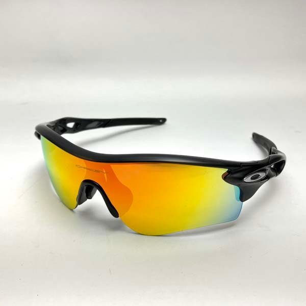 t)オークリー OAKLEY レーダーロック RADAR LOCK サングラス スポーツサングラス 中古 ※専用ケース有り_画像3