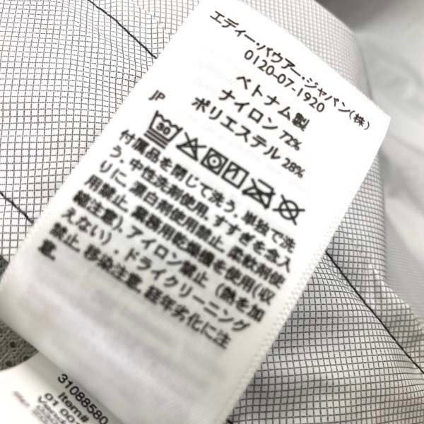 t)エディーバウアー Eddie Bauer レインジャケット 対応日本サイズXL ダークグレー系色 アウター 上着 メンズ ※タグ付き・未使用品の画像9