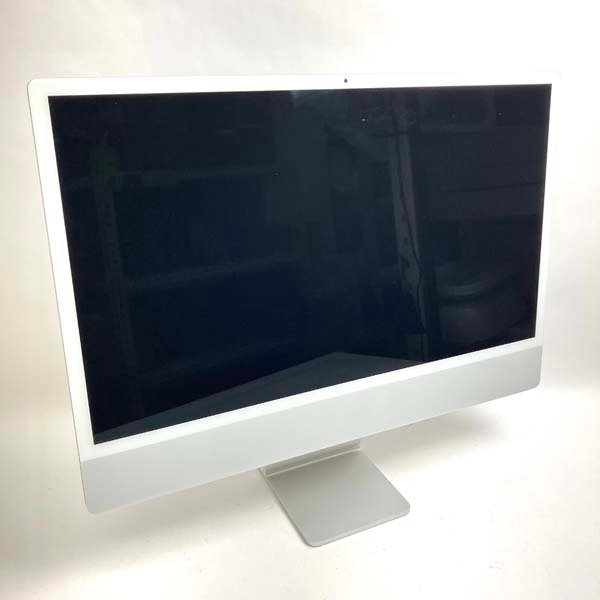 t)アップル Apple iMac 24inch デスクトップ A2438 G12R3J/A シルバー CPU MI/MacOS/16GB/SSD 1GB/24インチ 中古 ※箱/他有 動作確認済み_画像3